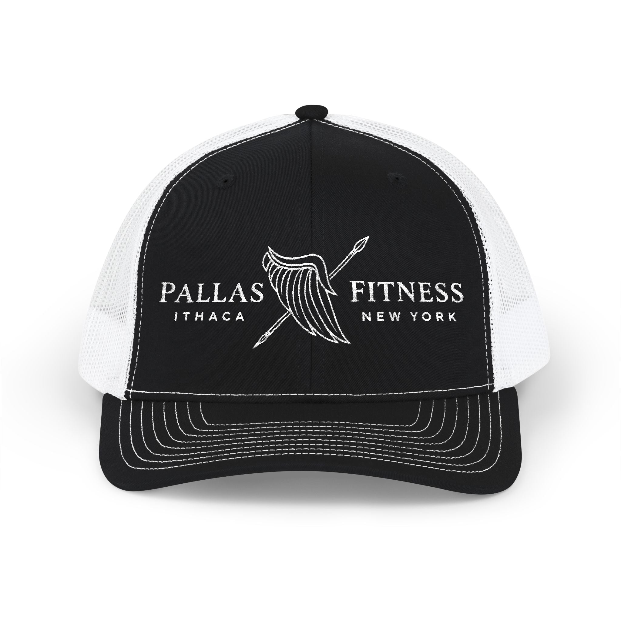 Embroidered Snapback Trucker Hat
