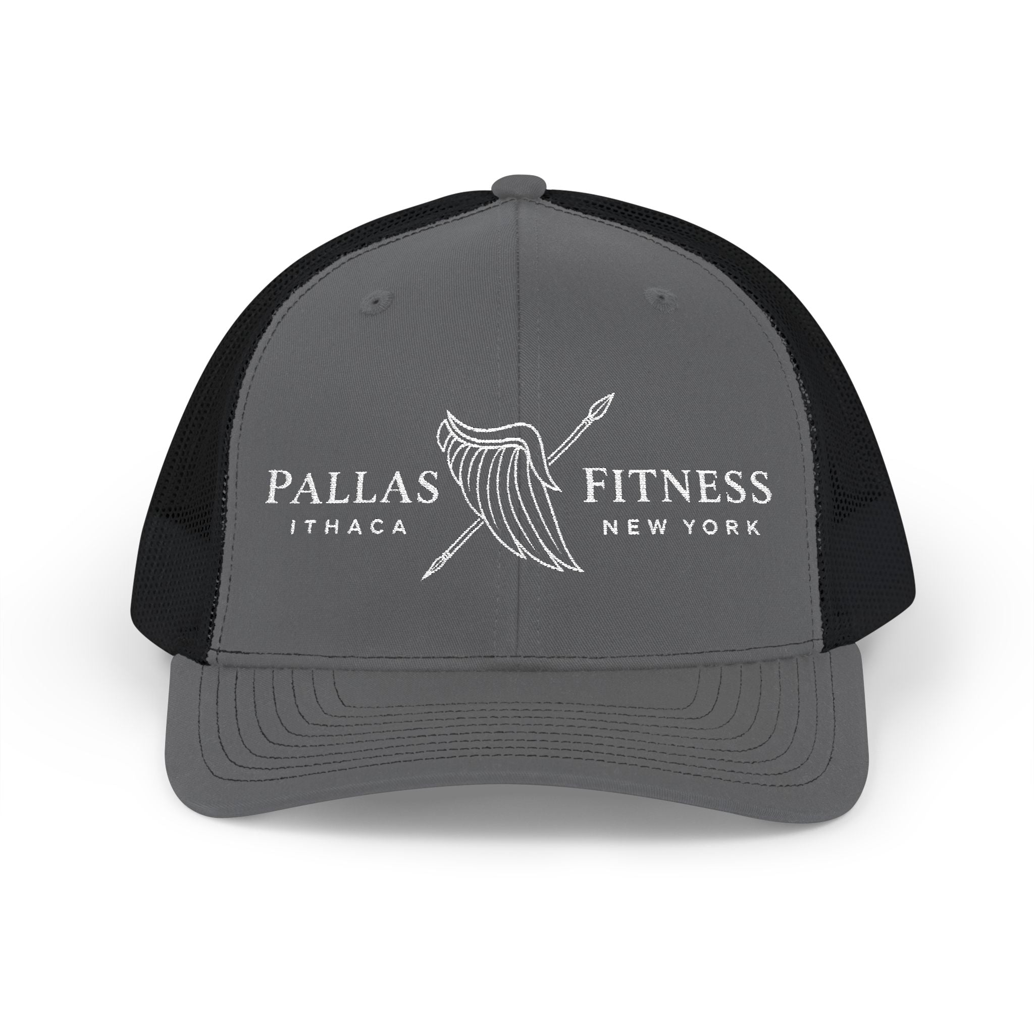 Embroidered Snapback Trucker Hat